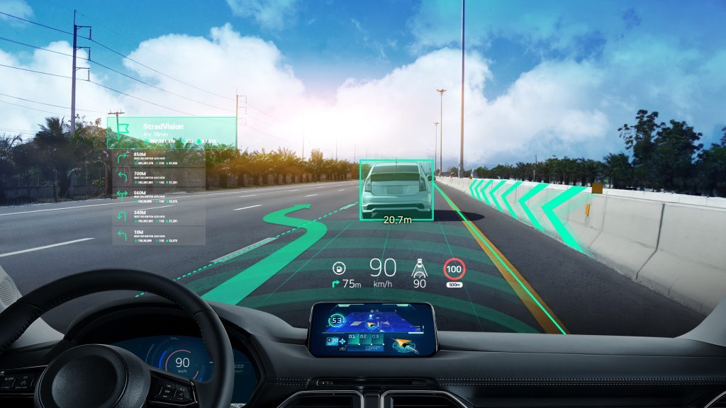 STRADVISION  Augmented reality head-up display (AR HUD) provides…